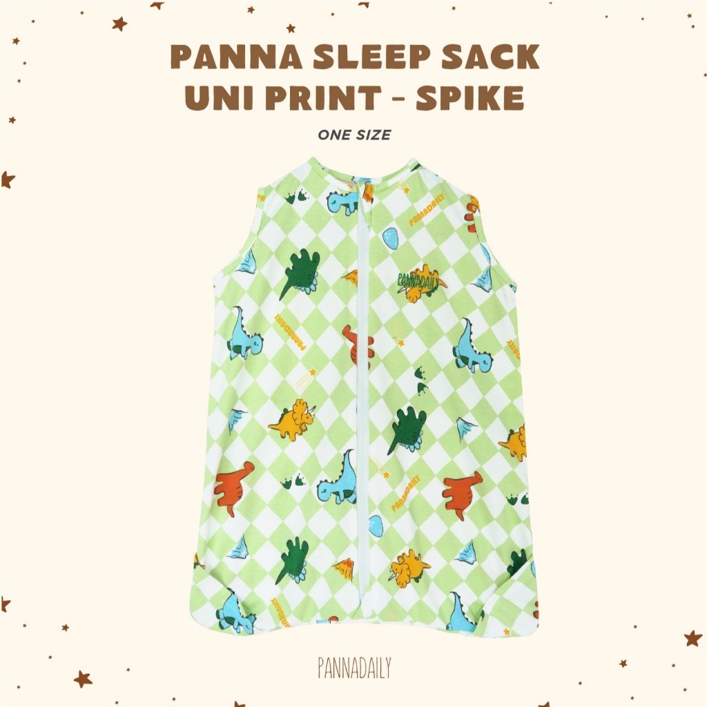 BOHOPANNA - PANNADAILY - SLEEP SACK UNI PRINT - Bedong Bayi - Selimut Bayi