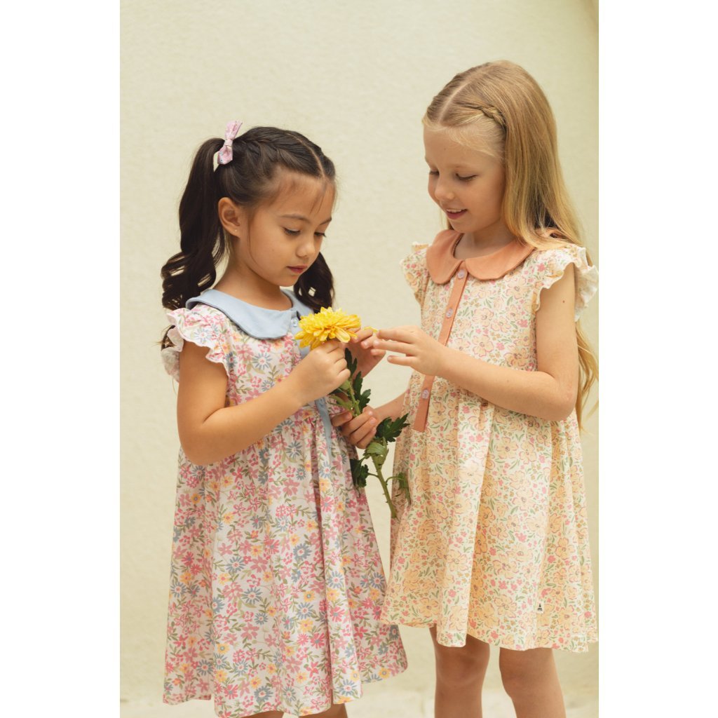 BOHOPANNA - RUFFLE COLLAR DRESS - DRESS ANAK 2573