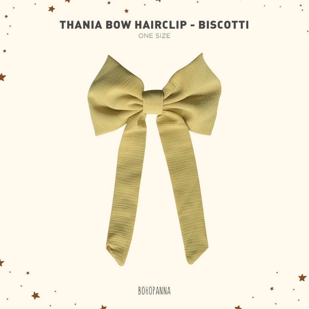 BOHOPANNA - RAYA COLLECTION - THANIA BOW HAIRCLIP - Pita - Aksesoris Rambut