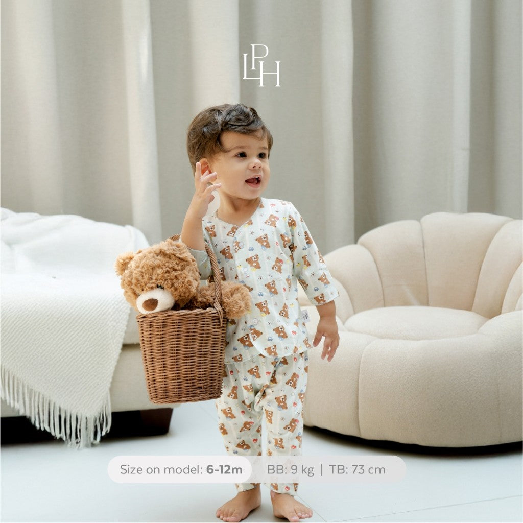 Little Palmerhaus - Little Wear Long Set (Setelan Bayi Lengan Panjang) 37.0