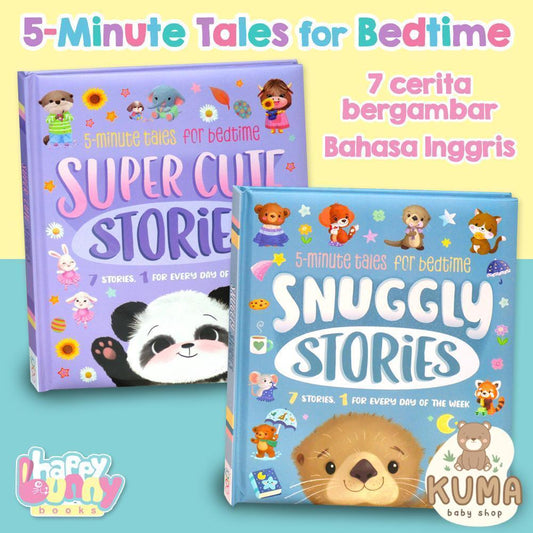 5-Minute Tales Bedtime Stories, Stories of Kindness, Adventures, Animal Stories, Fairy Tales and other story books Buku Anak