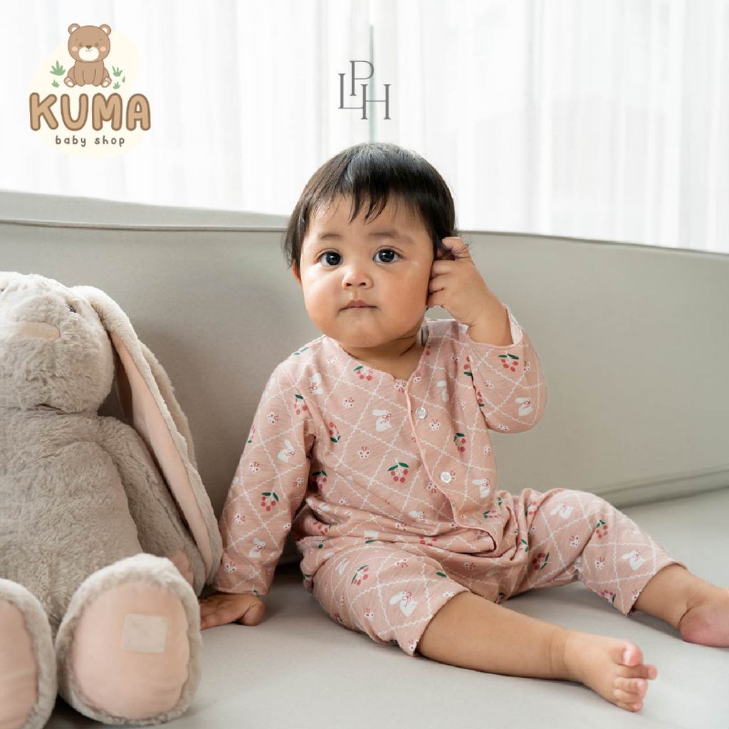 Little Palmerhaus - Little Wear Long Set (Setelan Bayi Lengan Panjang) 36.0