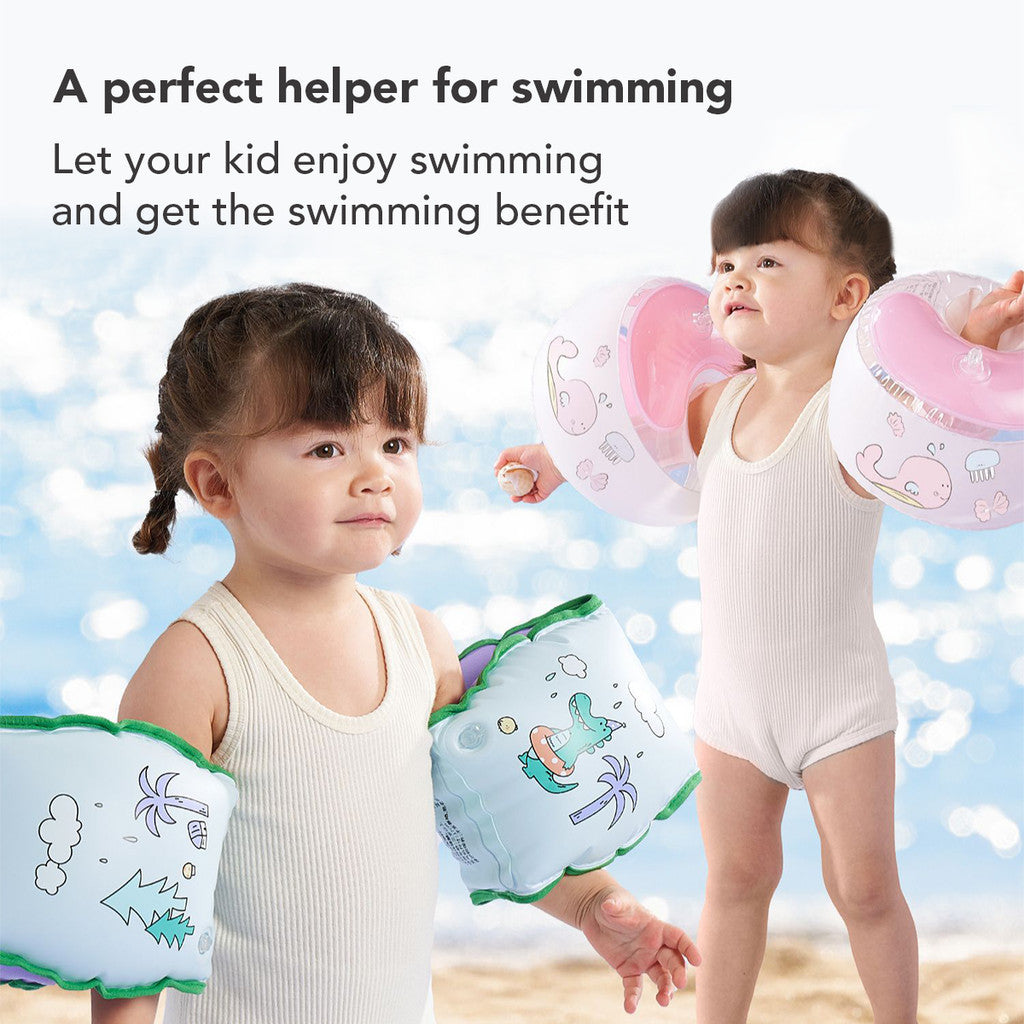 Sakumini Pelampung Lengan Anak Renang Anti Tenggelam Children Swim Armbands Baby Floating Toddler Swimming Vest Gear