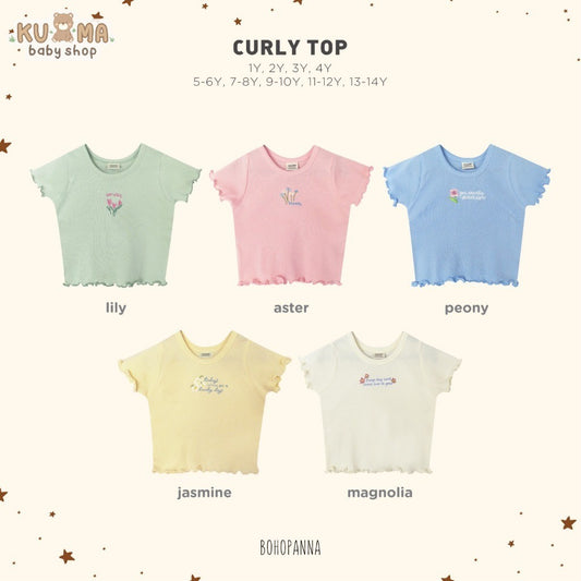 BOHOPANNA - CURLY TOP 9.0 - ATASAN ANAK 2527