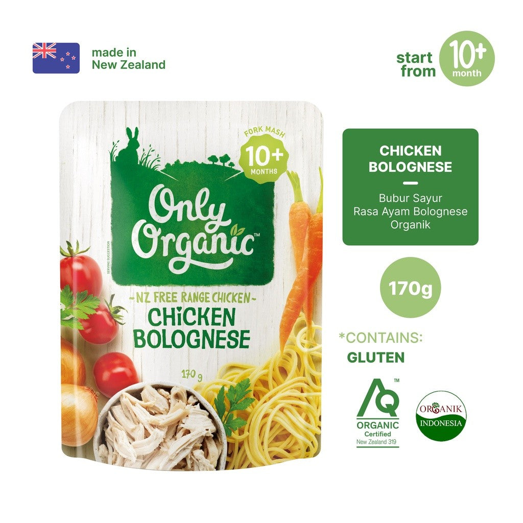 Only Organic Savoury Meal 10m+ 170 gr Bubur Bayi Siap Saji