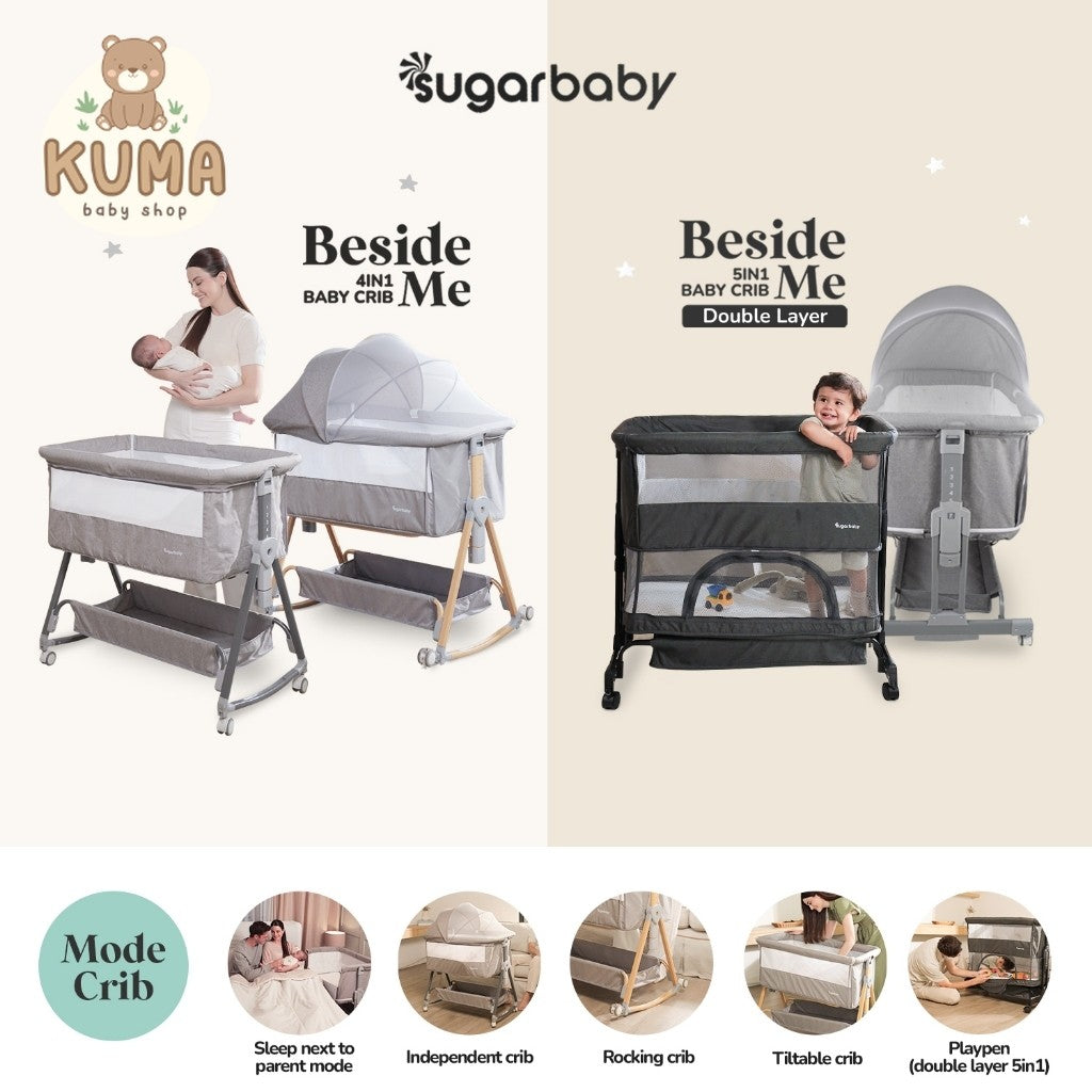 Sugarbaby Sugar Baby Baby Crib 4in1 & 5in1/Tempat Tidur Bayi/Ranjang Tidur Bayi/Box Tidur Anak