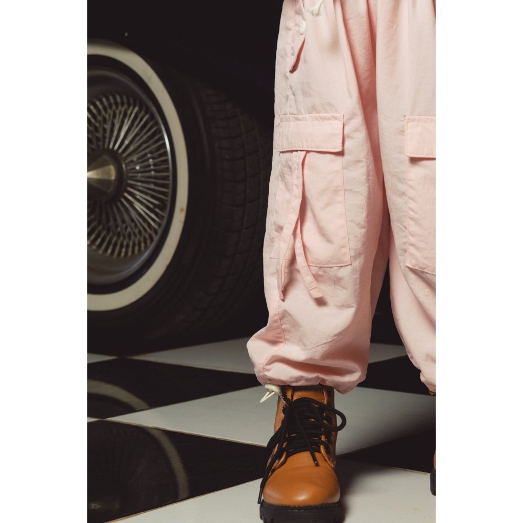 BOHOPANNA - PARACHUTE CARGO PANTS GIRL - Celana Cargo Anak Perempuan