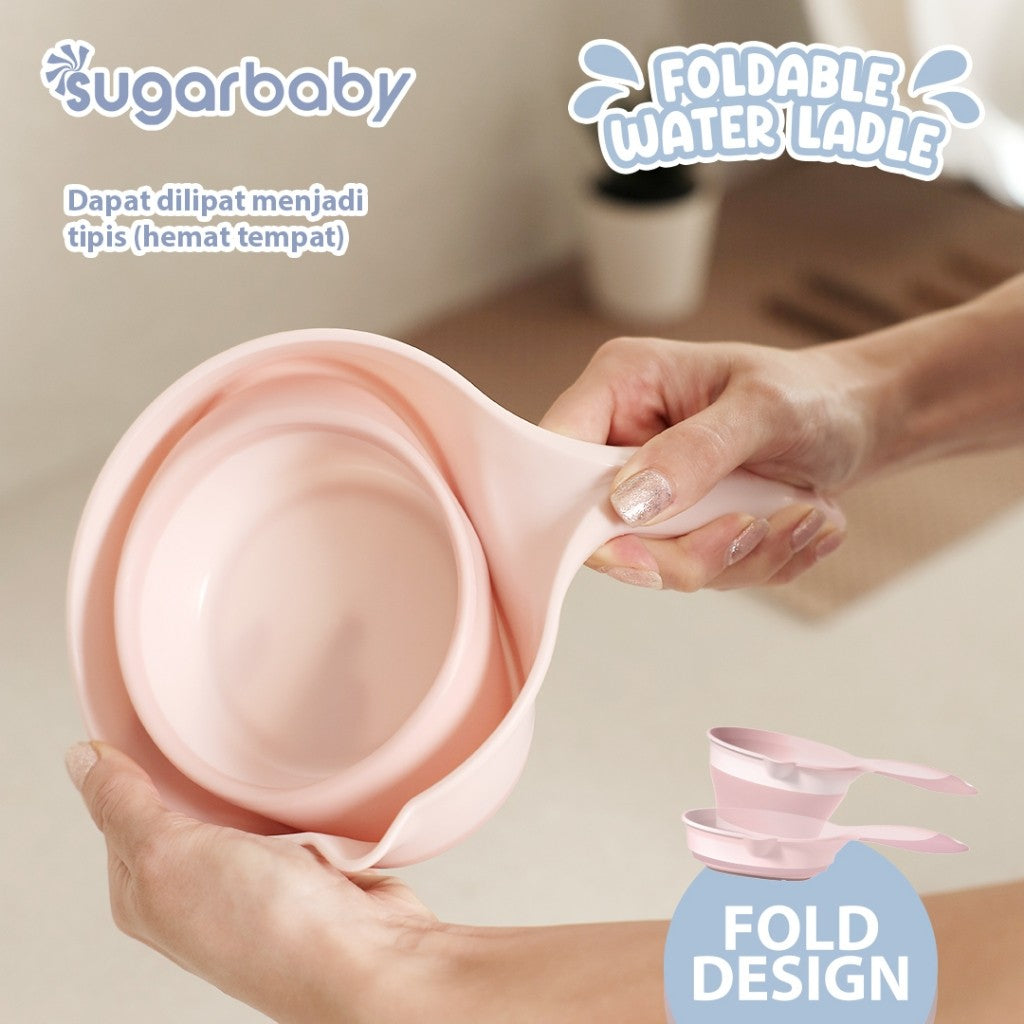 Sugarbaby Foldable Water Ladle/Gayung Mandi Bayi/Gayung Lipat Mandi/Alat Mandi Bayi