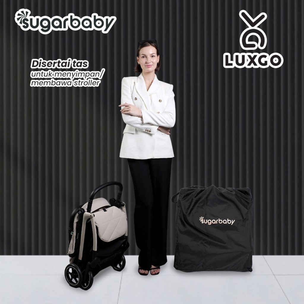 Sugarbaby Stroller LuxGo Kereta Dorong Bayi/Stroller Bayi/Stroller AutoFold BPA Free/Stroller Lipat dan Ringan