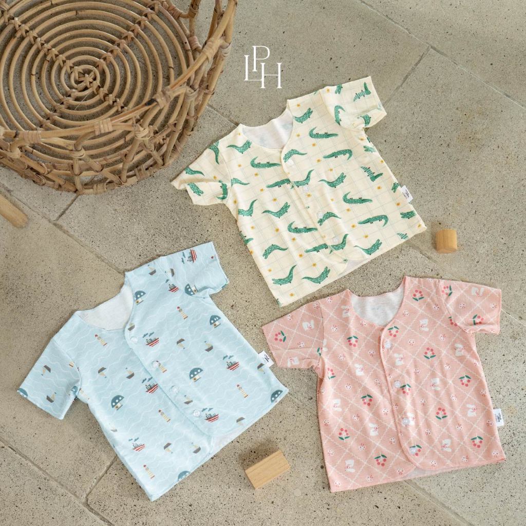 Little Palmerhaus - Little Wear Short Set (Setelan Bayi Lengan Pendek) 37.0