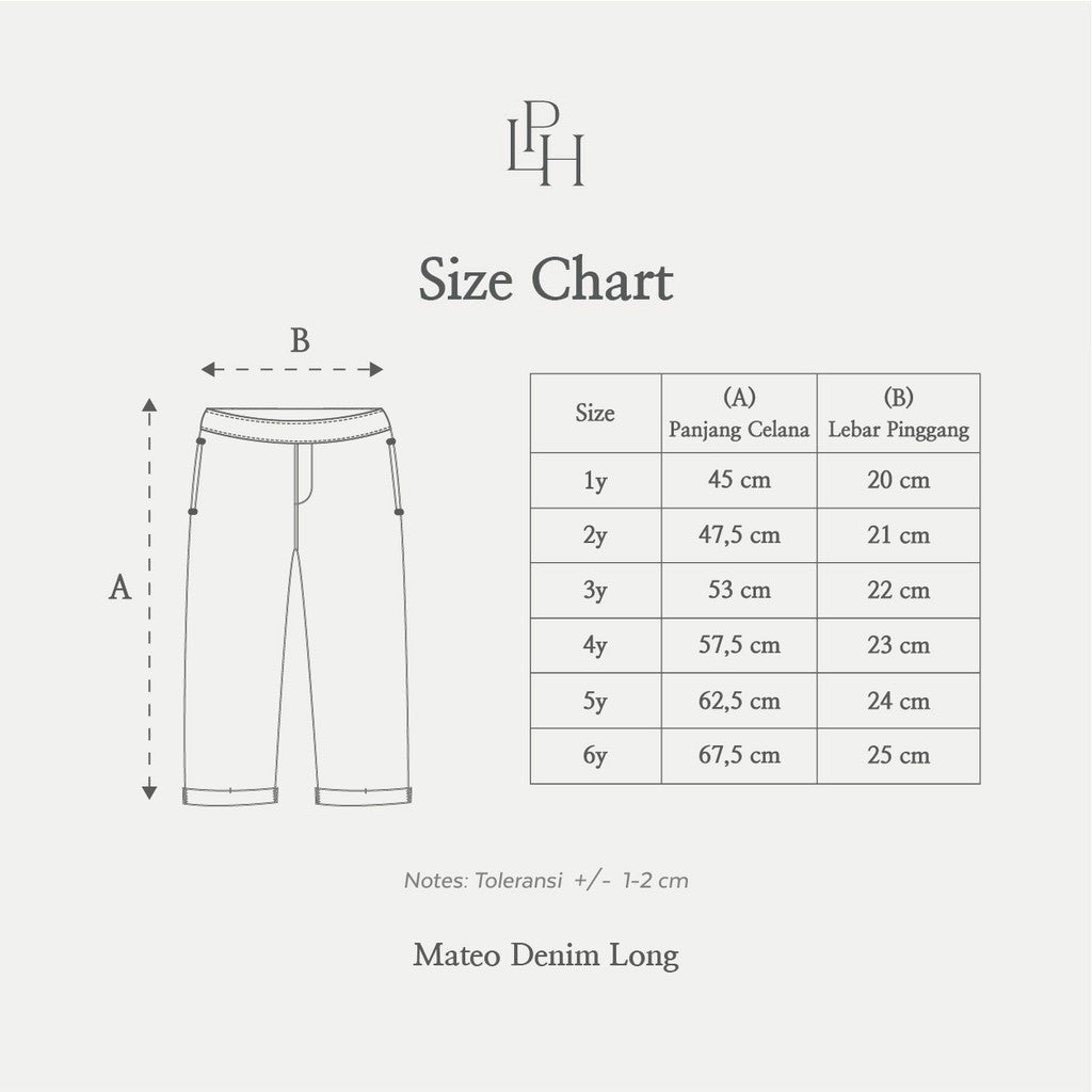 Little Palmerhaus - Mateo Denim Long (Celana Panjang Jeans Anak)