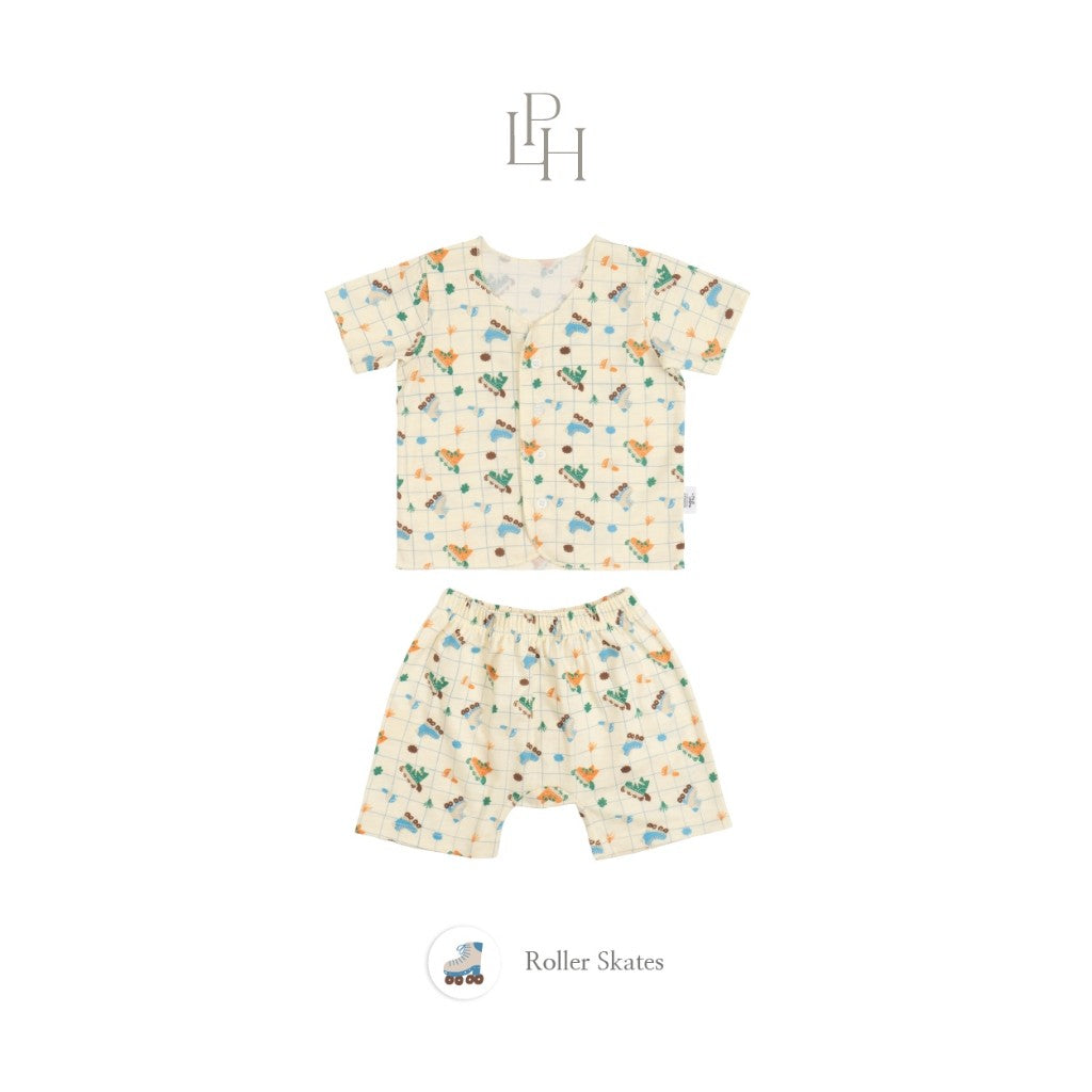 Little Palmerhaus - Little Wear Short Set (Setelan Bayi Lengan Pendek) 37.0