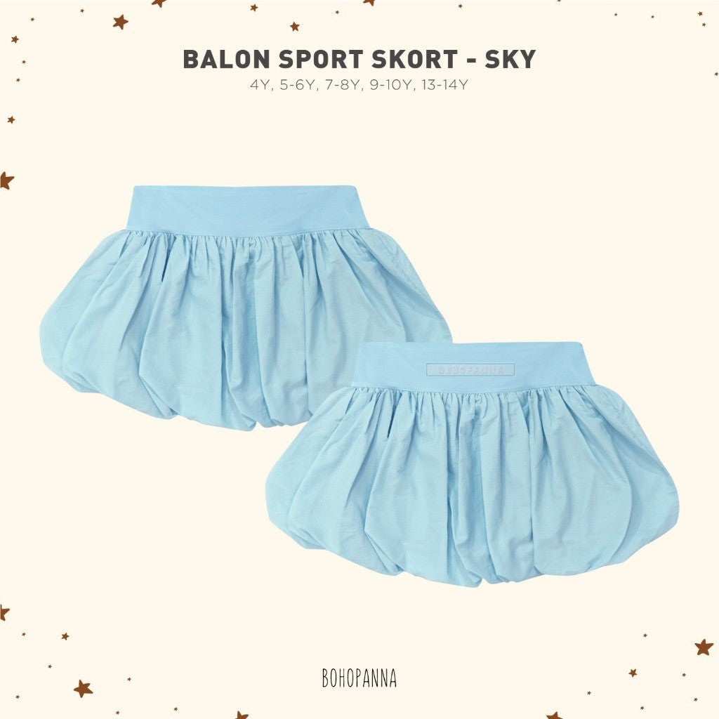 BOHOPANNA - BALOON SPORT SKORT - Celana Rok Sport Anak