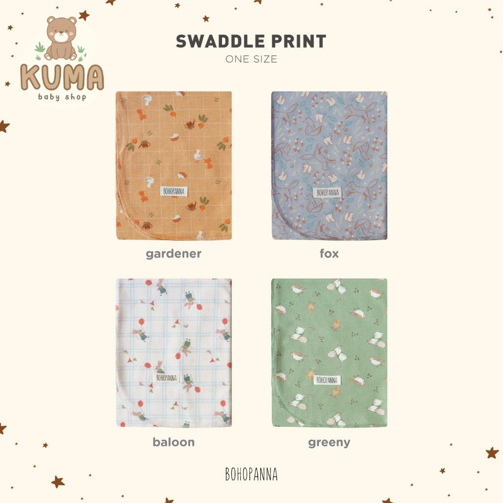 BOHOPANNA - SWADDLE PRINT - BEDONG BAYI 2538