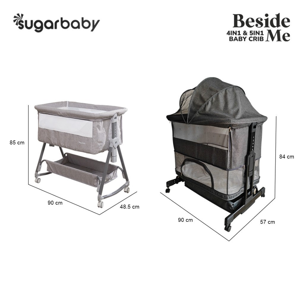 Sugarbaby Sugar Baby Baby Crib 4in1 & 5in1/Tempat Tidur Bayi/Ranjang Tidur Bayi/Box Tidur Anak