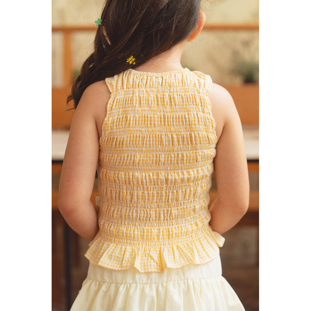 BOHOPANNA - CASSANDRA SMOCKED TOP - ATASAN ANAK