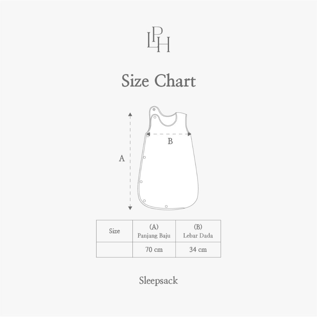 Little Palmerhaus - Sleep Sack (Kantung Tidur / Selimut Bayi)