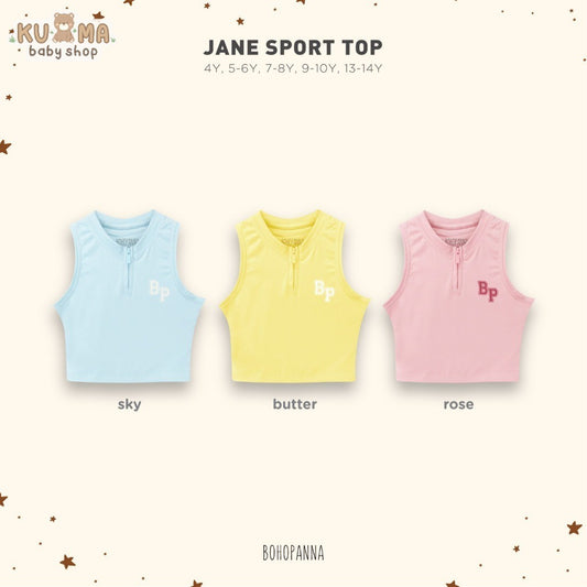 BOHOPANNA - JANE SPORT TOP - Atasan Sport Anak