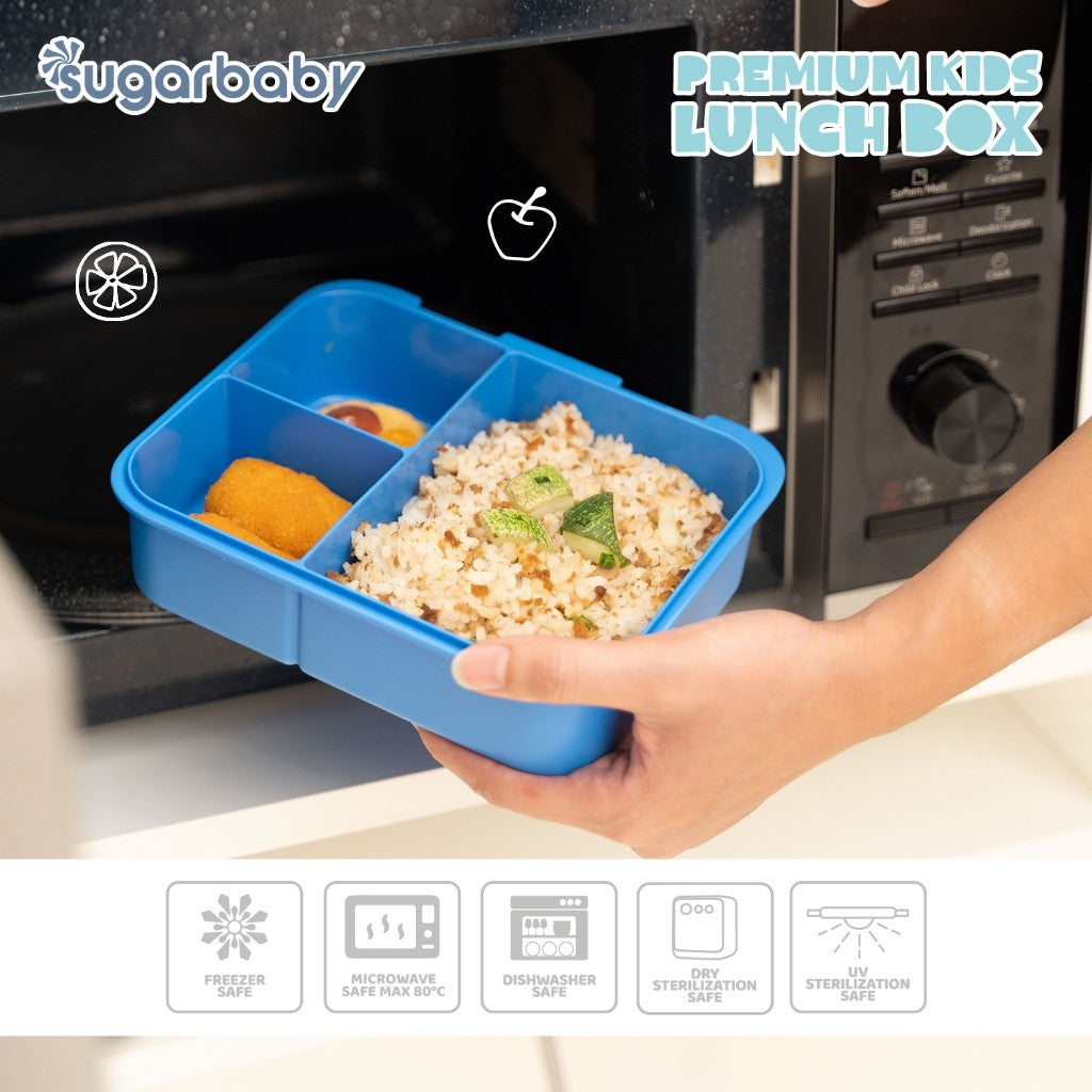 Sugarbaby Premium Kids Lunch Box/Kotak Bekal/Kotak Makan Anak BPA Free
