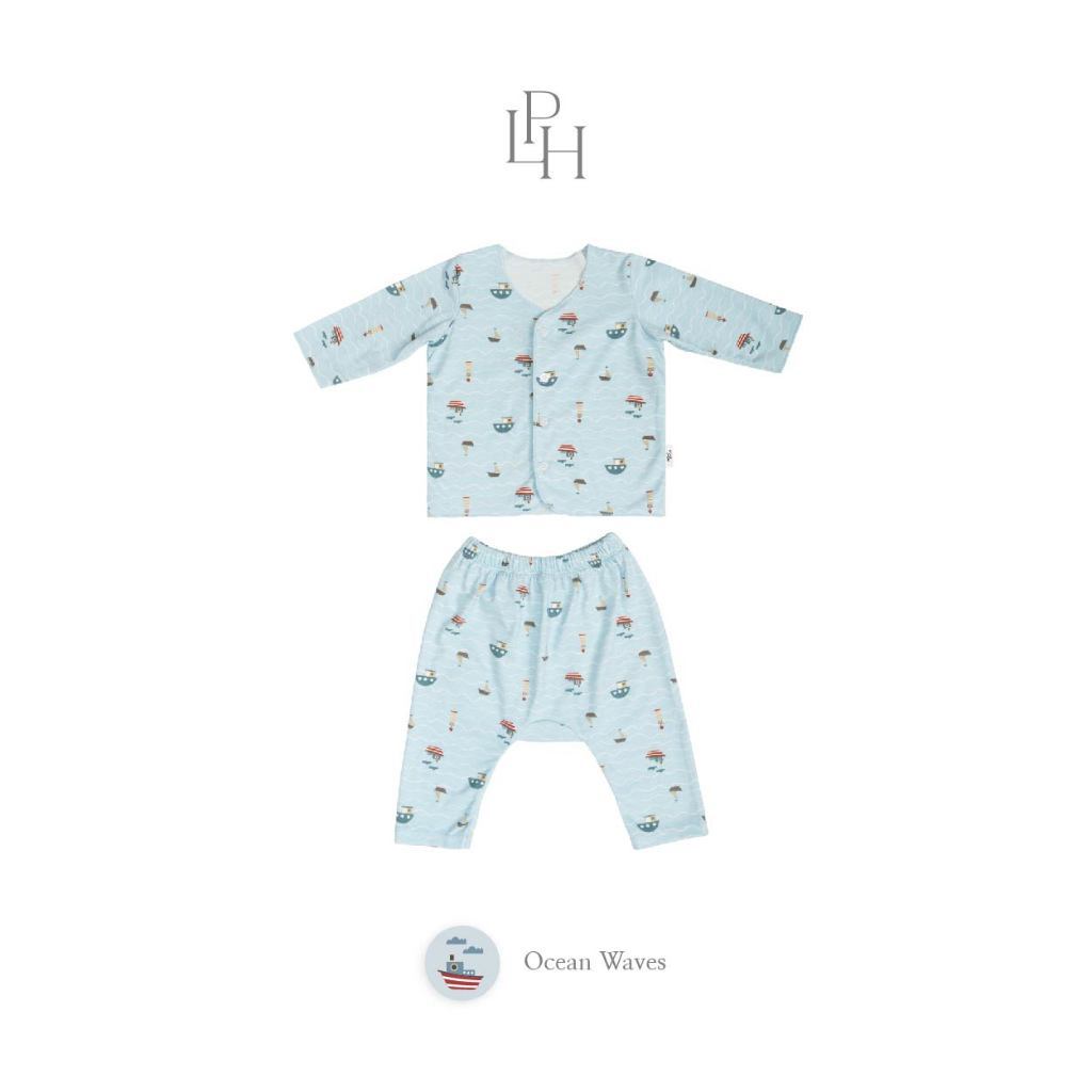 Little Palmerhaus - Little Wear Long Set (Setelan Bayi Lengan Panjang) 36.0