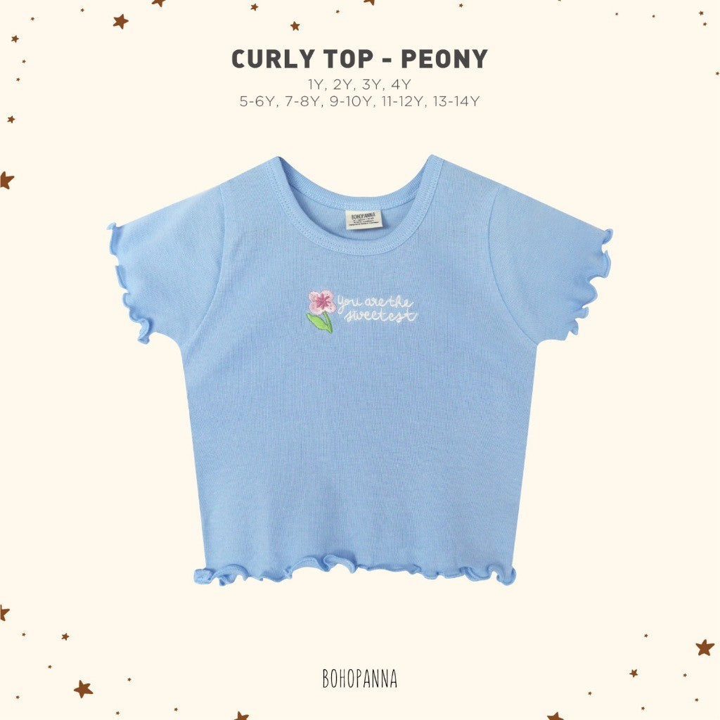 BOHOPANNA - CURLY TOP 9.0 - ATASAN ANAK 2527