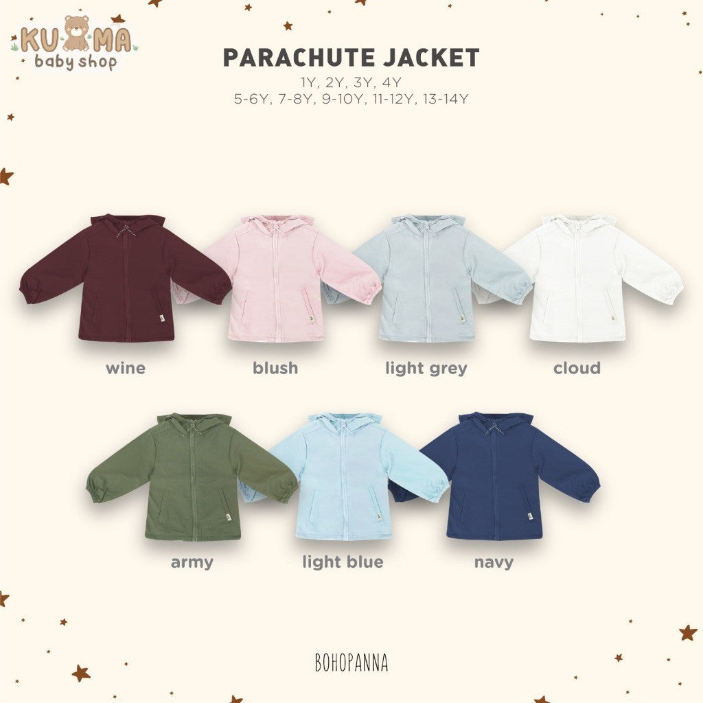 BOHOPANNA - PARACHUTE JACKET - Jaket Parasut Anak - Jacket Parasut Anak