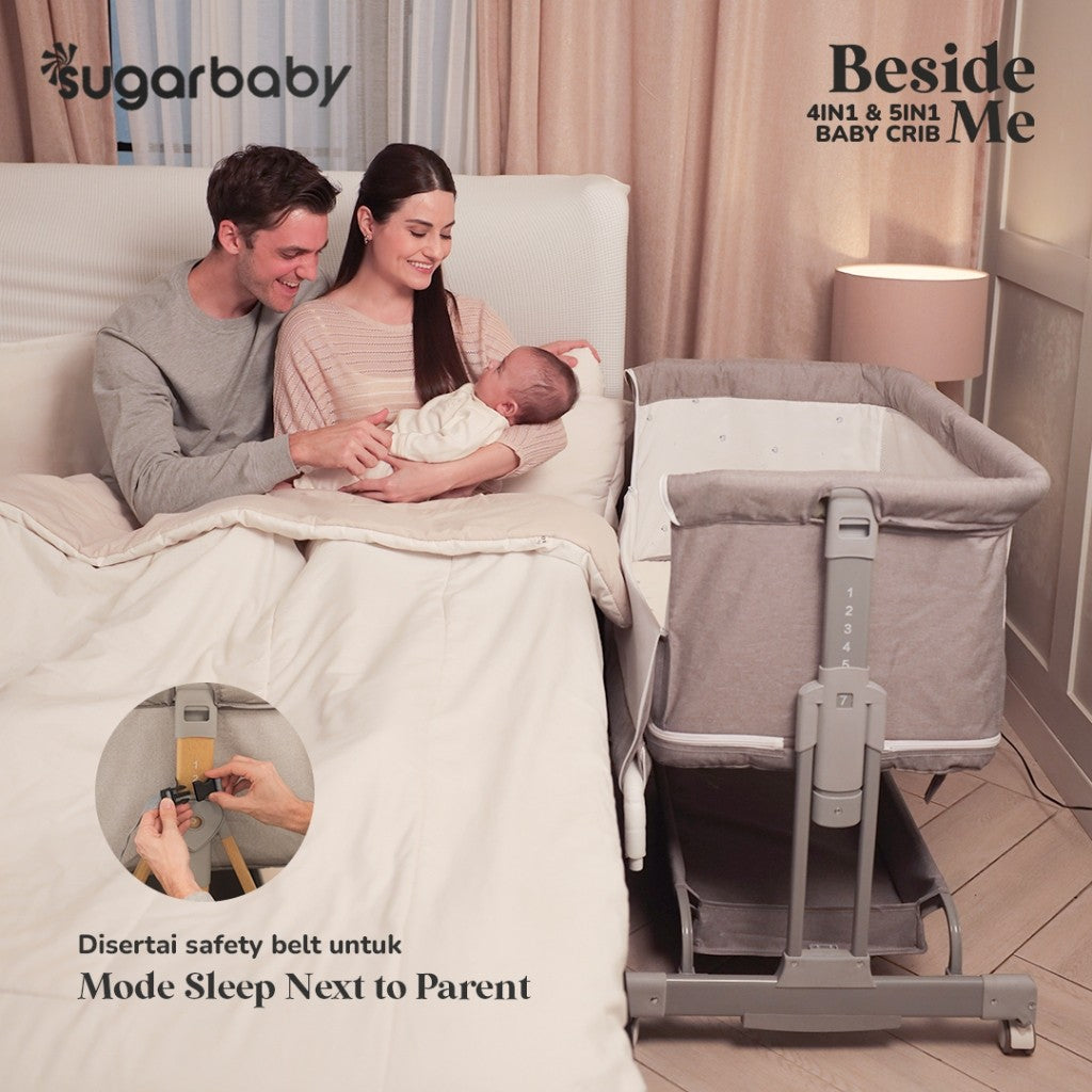 Sugarbaby Sugar Baby Baby Crib 4in1 & 5in1/Tempat Tidur Bayi/Ranjang Tidur Bayi/Box Tidur Anak