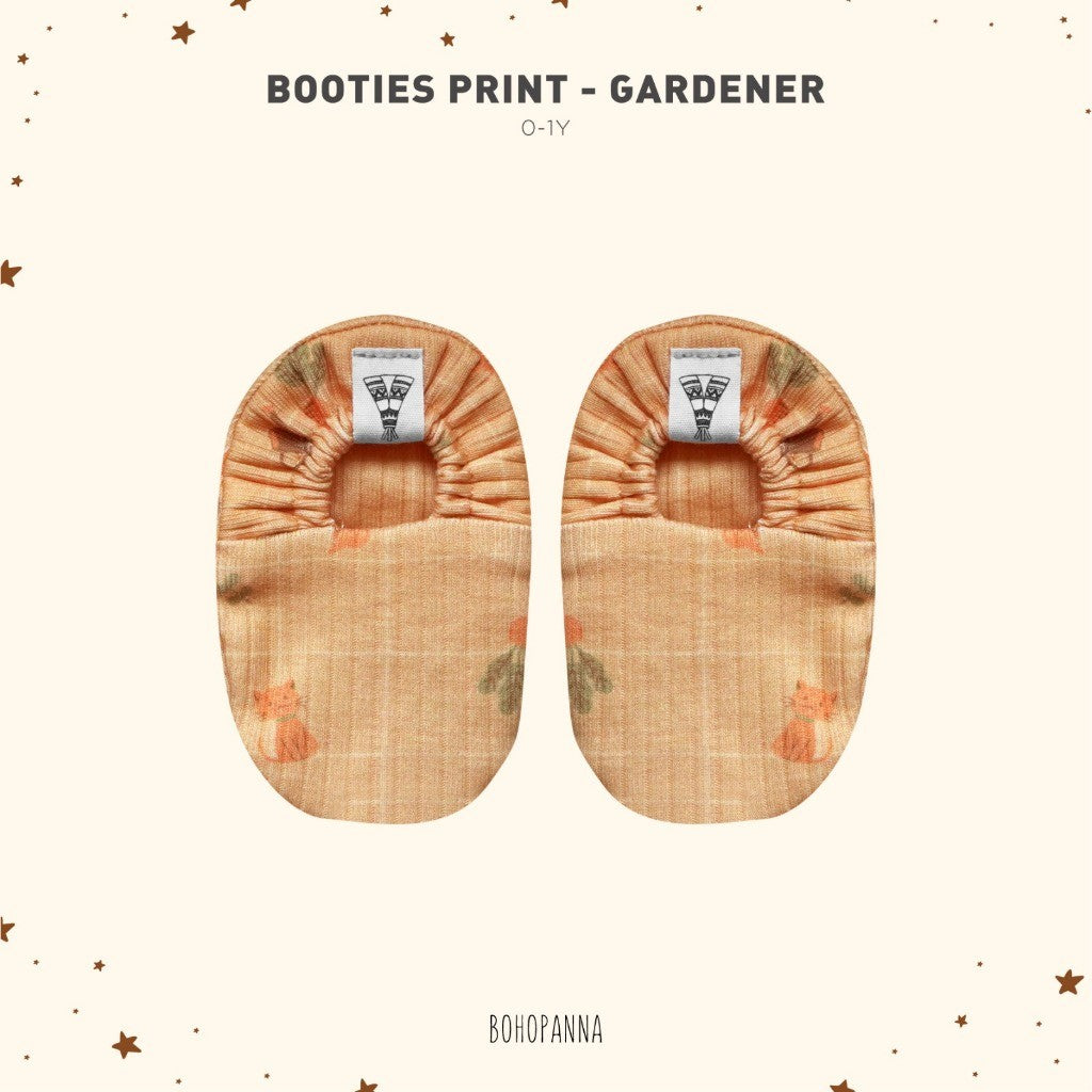 BOHOPANNA - BABY BOOTIES PRINT - KAOS KAKI BAYI 2538