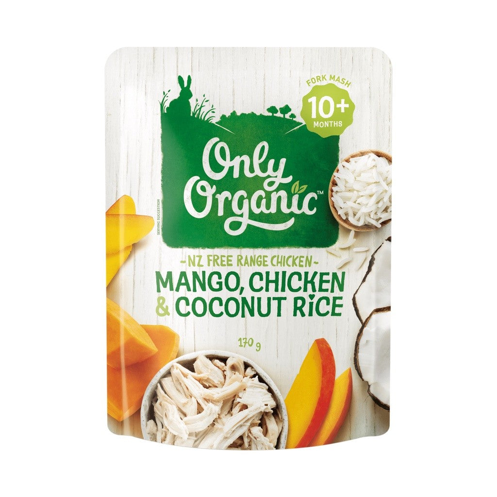 Only Organic Savoury Meal 10m+ 170 gr Bubur Bayi Siap Saji