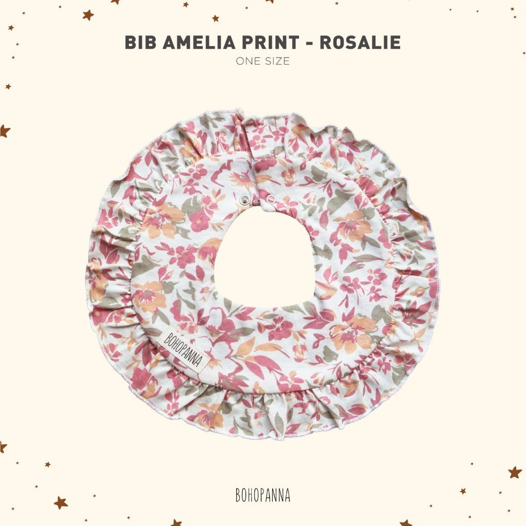 BOHOPANNA - BIB AMELIA PRINT 2.0  - SLABBER BAYI