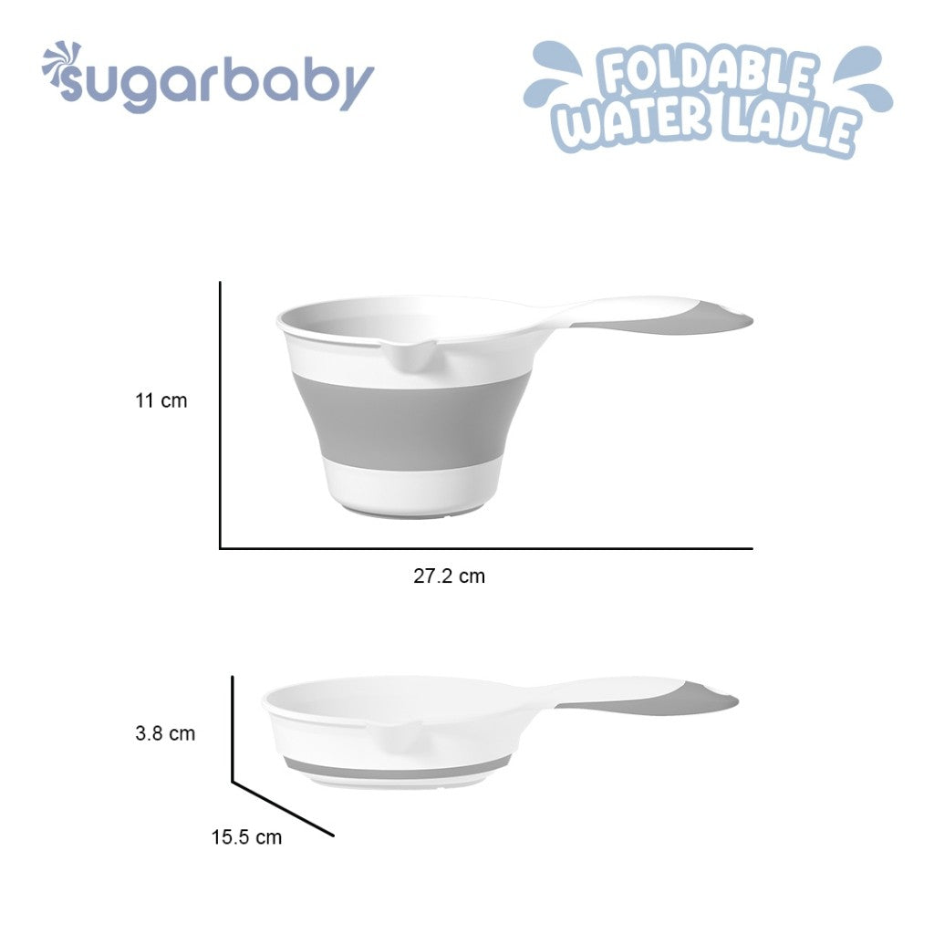 Sugarbaby Foldable Water Ladle/Gayung Mandi Bayi/Gayung Lipat Mandi/Alat Mandi Bayi