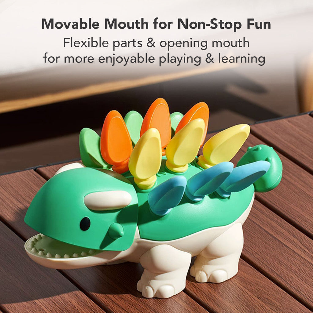 Sakumini Dinosaur Toy Mainan Latihan Motorik Sensorik Anak