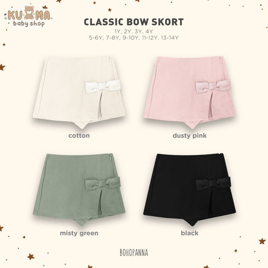 BOHOPANNA - CLASSIC BOW SKORT - SKORT ANAK 2559