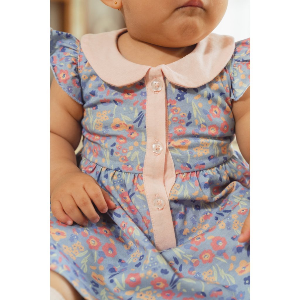 BOHOPANNA - RUFFLE COLLAR DRESS - DRESS ANAK 2573