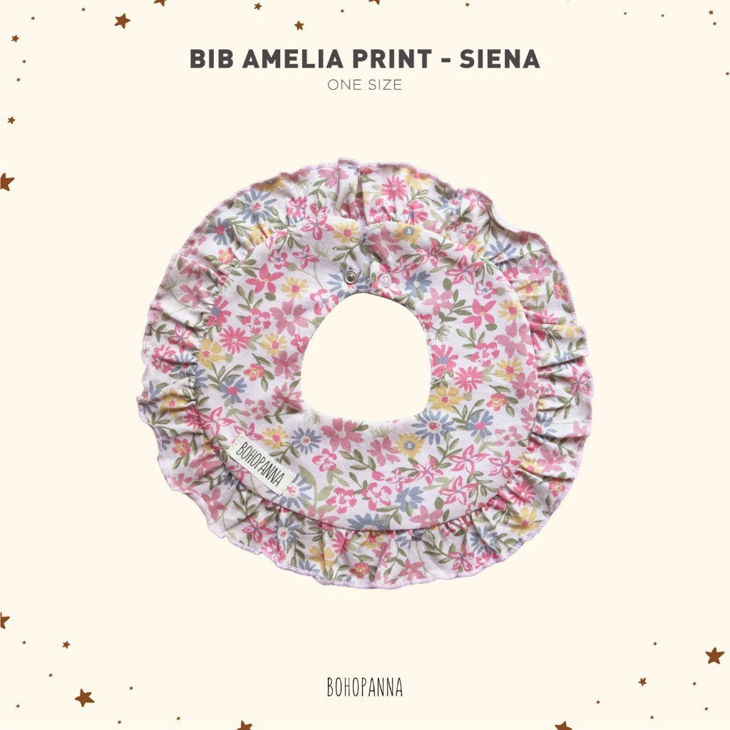 BOHOPANNA - BIB AMELIA PRINT 2.0  - SLABBER BAYI