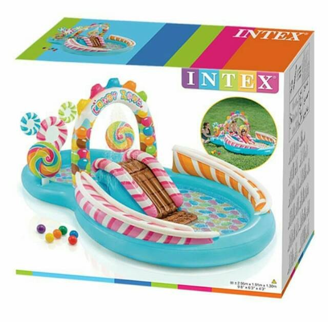 INTEX Kolam Anak Candy Zone Play Center 57149 Mainan Air