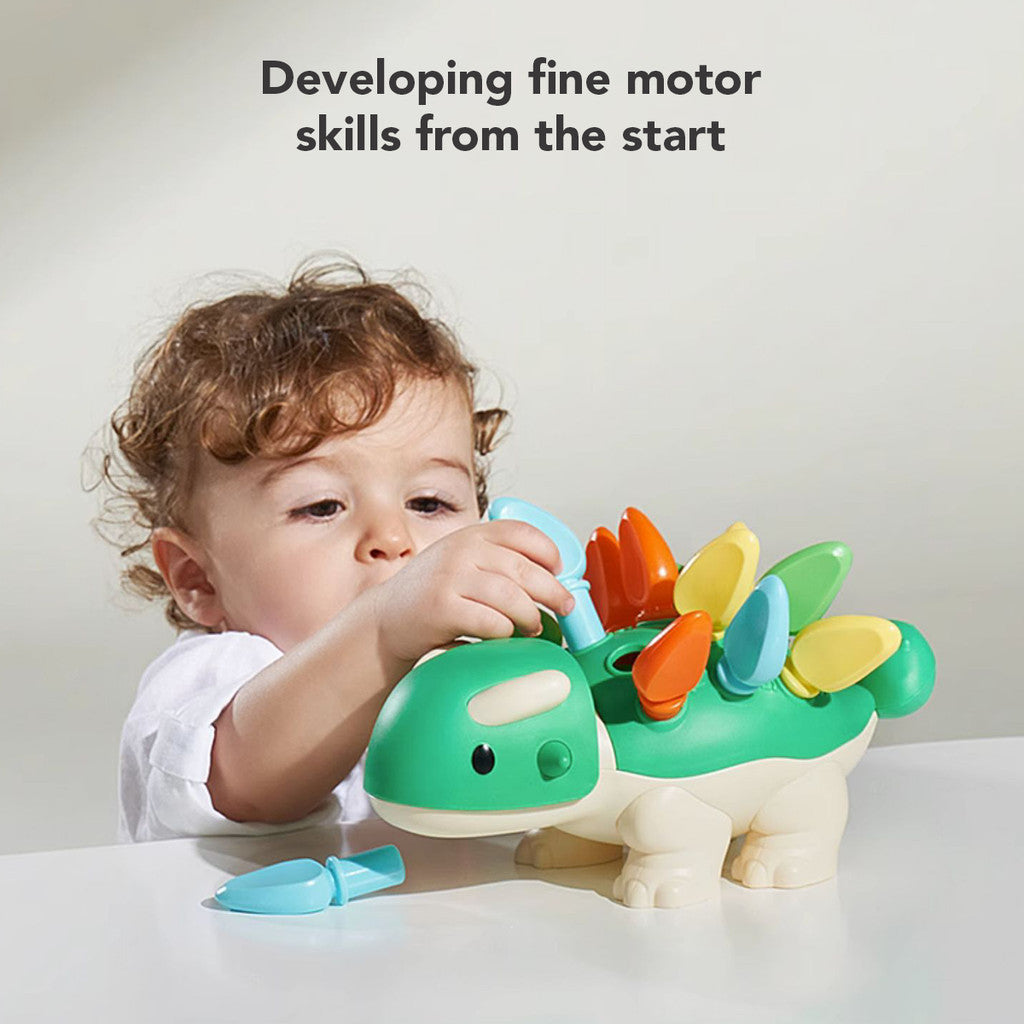 Sakumini Dinosaur Toy Mainan Latihan Motorik Sensorik Anak