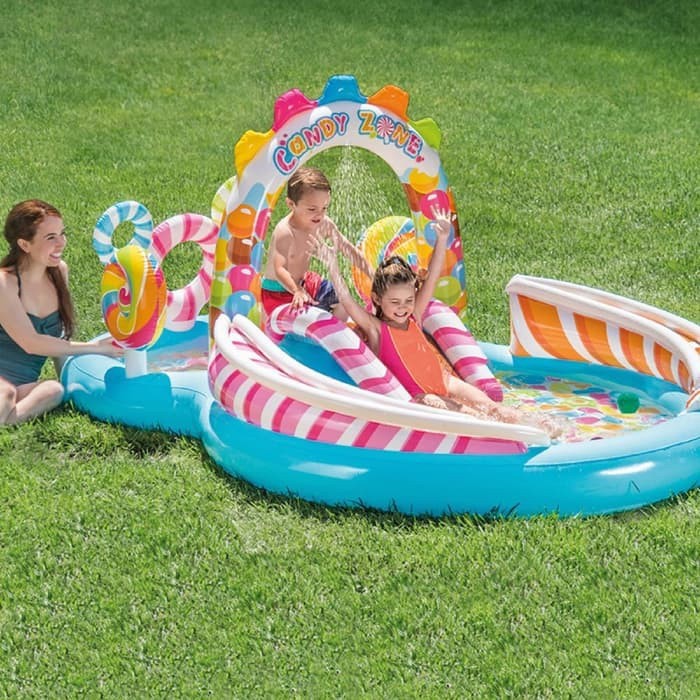 INTEX Kolam Anak Candy Zone Play Center 57149 Mainan Air
