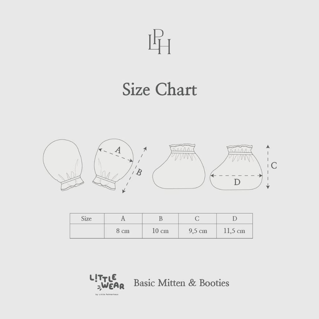 Little Palmerhaus - Little Wear Mitten & Booties (Sarung Tangan & Kaki STK Bayi) 36.0