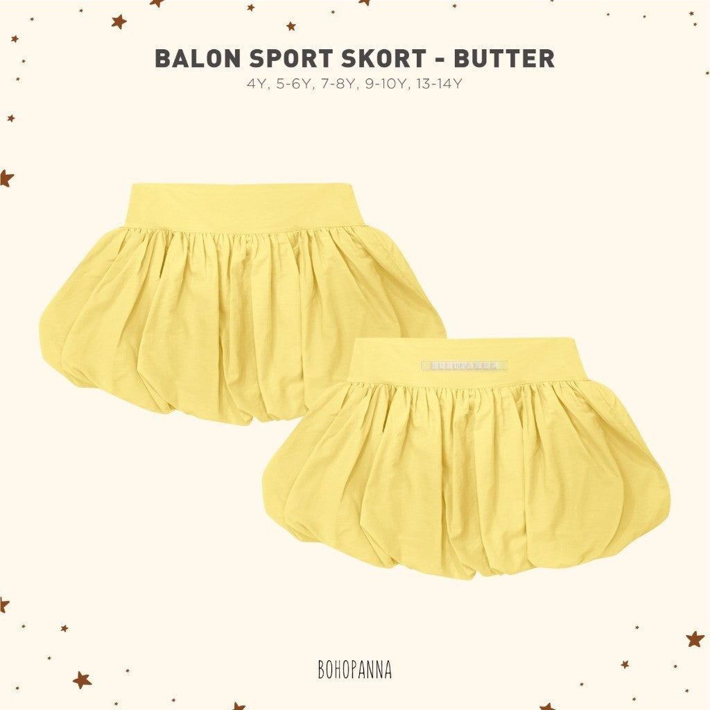 BOHOPANNA - BALOON SPORT SKORT - Celana Rok Sport Anak