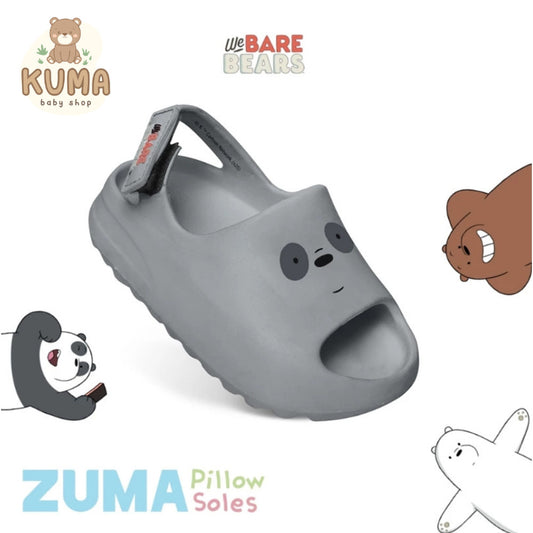 Zuma Sandals We Bare Bears Baby Grey Anti-Slip