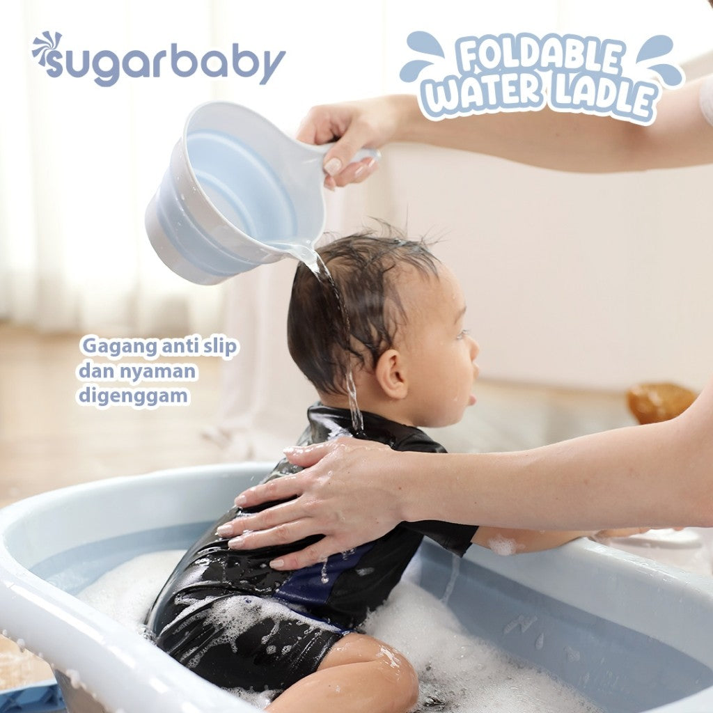 Sugarbaby Foldable Water Ladle/Gayung Mandi Bayi/Gayung Lipat Mandi/Alat Mandi Bayi