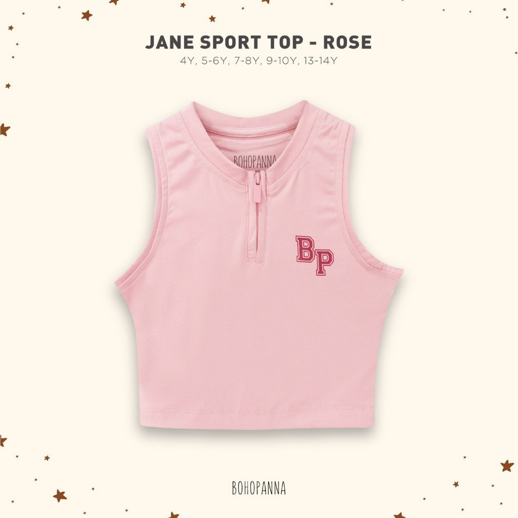 BOHOPANNA - JANE SPORT TOP - Atasan Sport Anak