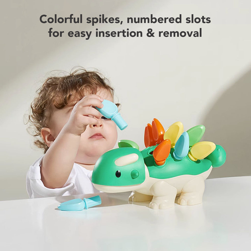 Sakumini Dinosaur Toy Mainan Latihan Motorik Sensorik Anak