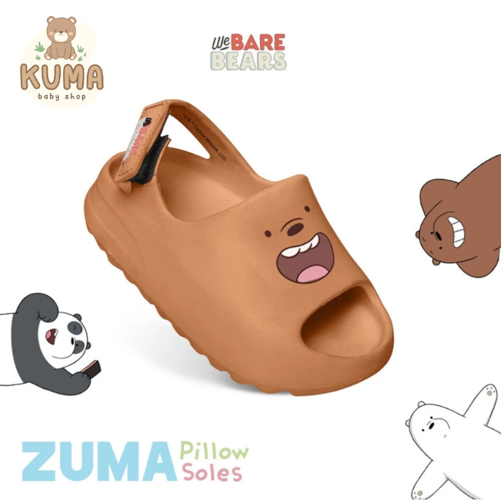 Zuma Sandals We Bare Bears - Baby Brown