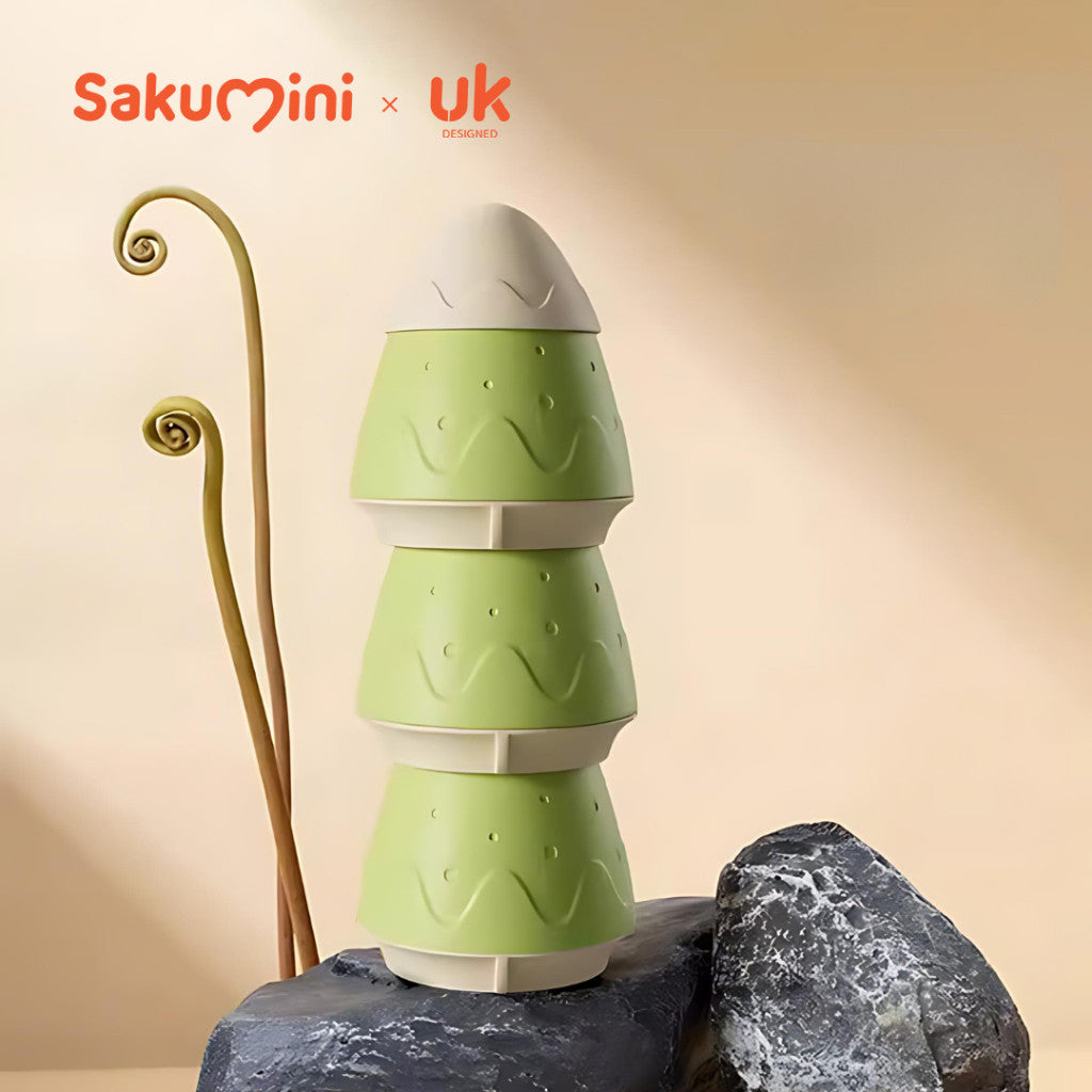 Sakumini Milk Powder Container 3in1 Tempat Susu Bubuk Bayi Anti Lembab