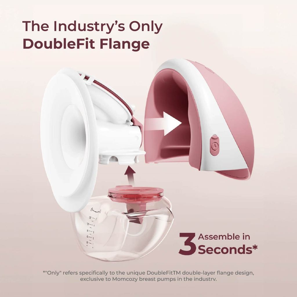 Momcozy | M9 | Mobile Flow Hands-Free Breast Pump | Pompa ASI | Wireless Breastpump | Pompa ASI Elektrik 1 pcs