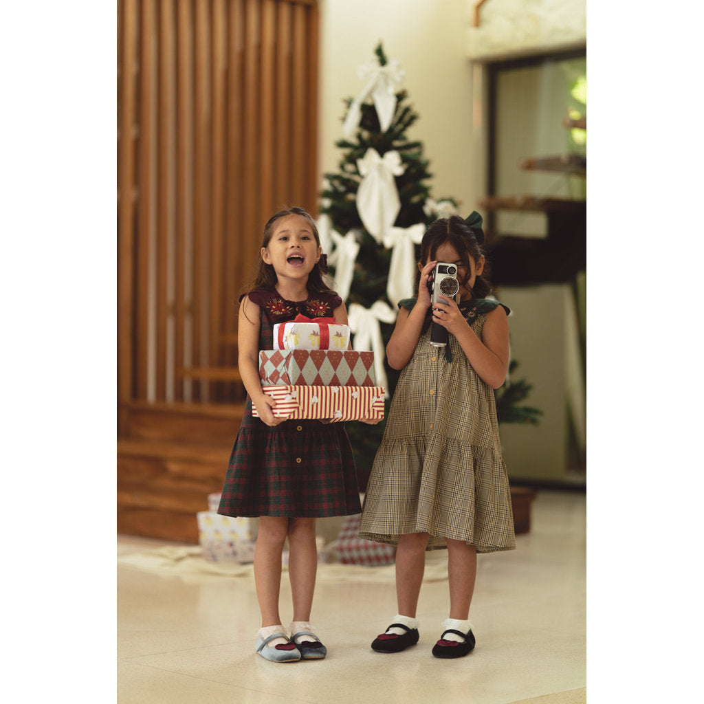 BOHOPANNA - GRACIA DRESS - DRESS ANAK Natal Xmas 2025