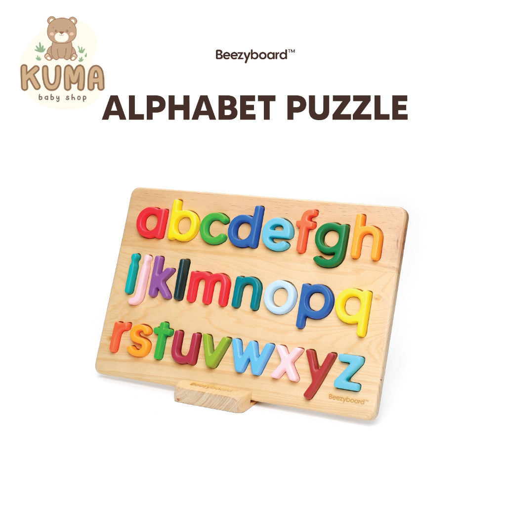 Beezyboard - Alphabet Puzzle - mainan belajar hurufmainan belajar warna/mainan edukasi