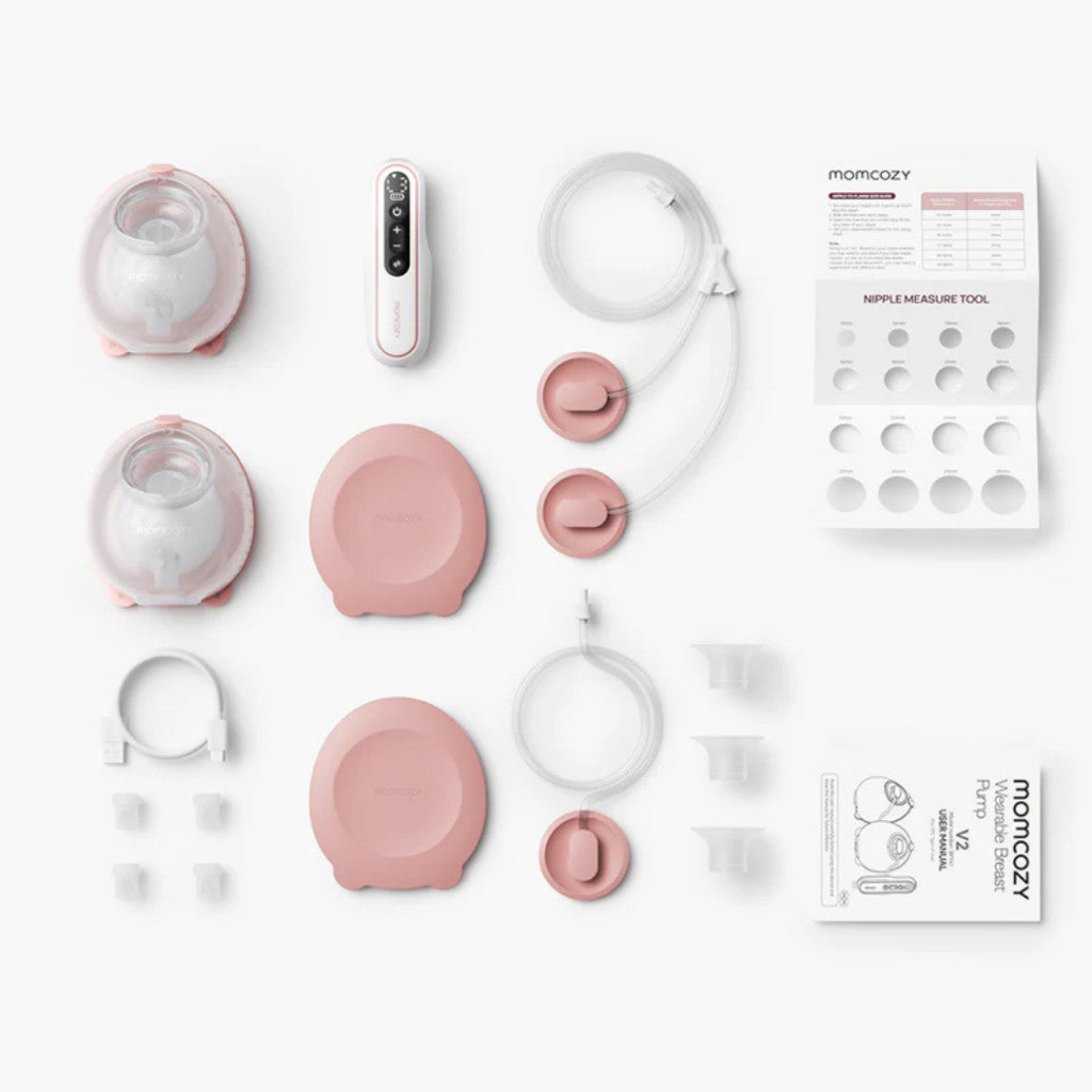 MOMCOZY - V2 Pro -  Wearable Breast Pump | Pompa ASI | Wireless Breastpump | Pompa ASI Elektrik